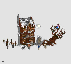 LEGO 76407 instructions page 192 – build guide