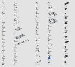 LEGO 76407 instructions page 196 – build guide