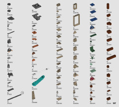 LEGO 76407 instructions page 197 – build guide