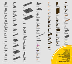 LEGO 76407 instructions page 199 – build guide