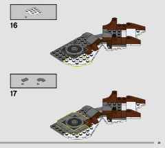 LEGO 76407 instructions page 21 – build guide
