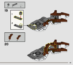 LEGO 76407 instructions page 23 – build guide