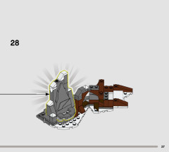 LEGO 76407 instructions page 27 – build guide