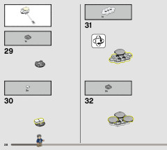 LEGO 76407 instructions page 28 – build guide