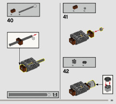 LEGO 76407 instructions page 33 – build guide