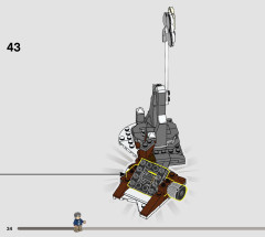 LEGO 76407 instructions page 34 – build guide