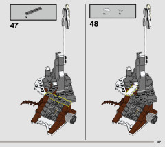 LEGO 76407 instructions page 37 – build guide