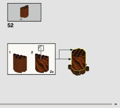 LEGO 76407 instructions page 39 – build guide