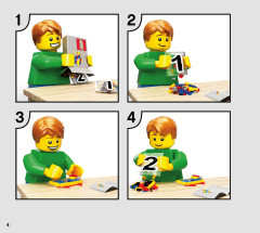 LEGO 76407 instructions page 4 – build guide