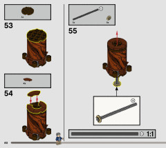 LEGO 76407 instructions page 40 – build guide