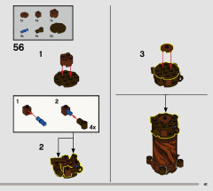 LEGO 76407 instructions page 41 – build guide