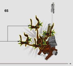 LEGO 76407 instructions page 45 – build guide