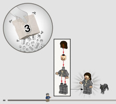 LEGO 76407 instructions page 46 – build guide