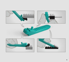 LEGO 76407 instructions page 5 – build guide