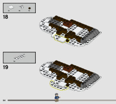 LEGO 76407 instructions page 54 – build guide