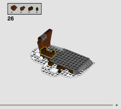 LEGO 76407 instructions page 61 – build guide