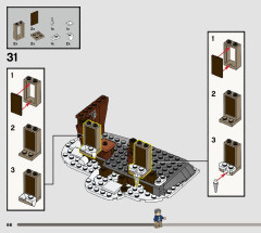 LEGO 76407 instructions page 66 – build guide