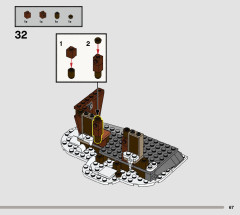 LEGO 76407 instructions page 67 – build guide