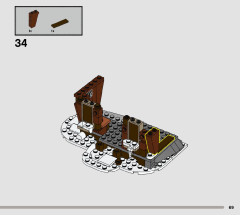 LEGO 76407 instructions page 69 – build guide