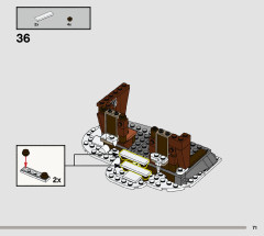 LEGO 76407 instructions page 71 – build guide