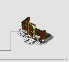 LEGO 76407 instructions page 73 – build guide