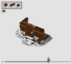 LEGO 76407 instructions page 74 – build guide