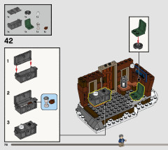 LEGO 76407 instructions page 78 – build guide