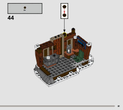 LEGO 76407 instructions page 81 – build guide