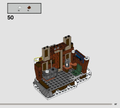 LEGO 76407 instructions page 87 – build guide