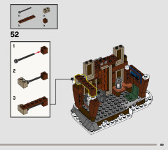 LEGO 76407 instructions page 89 – build guide