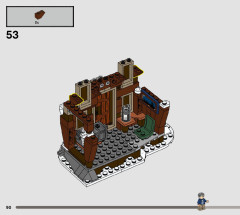 LEGO 76407 instructions page 90 – build guide