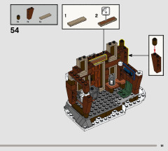 LEGO 76407 instructions page 91 – build guide