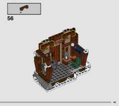 LEGO 76407 instructions page 93 – build guide