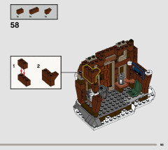 LEGO 76407 instructions page 95 – build guide