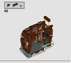 LEGO 76407 instructions page 99 – build guide