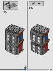 LEGO 76408 instructions page 109 – build guide