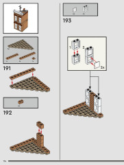 LEGO 76408 instructions page 114 – build guide