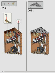 LEGO 76408 instructions page 122 – build guide