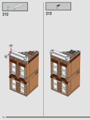 LEGO 76408 instructions page 124 – build guide