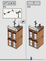 LEGO 76408 instructions page 125 – build guide