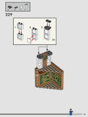 LEGO 76408 instructions page 135 – build guide