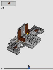 LEGO 76408 instructions page 44 – build guide