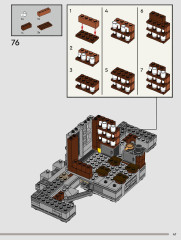 LEGO 76408 instructions page 47 – build guide
