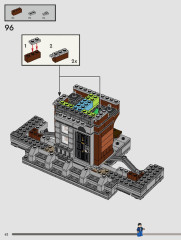 LEGO 76408 instructions page 62 – build guide