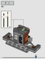LEGO 76408 instructions page 64 – build guide
