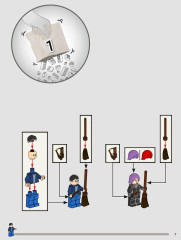 LEGO 76408 instructions page 7 – build guide