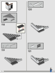 LEGO 76408 instructions page 74 – build guide