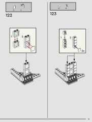 LEGO 76408 instructions page 75 – build guide
