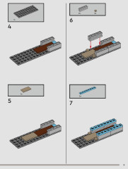LEGO 76408 instructions page 9 – build guide