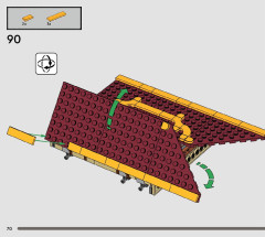 LEGO 76409 instructions page 70 – build guide
